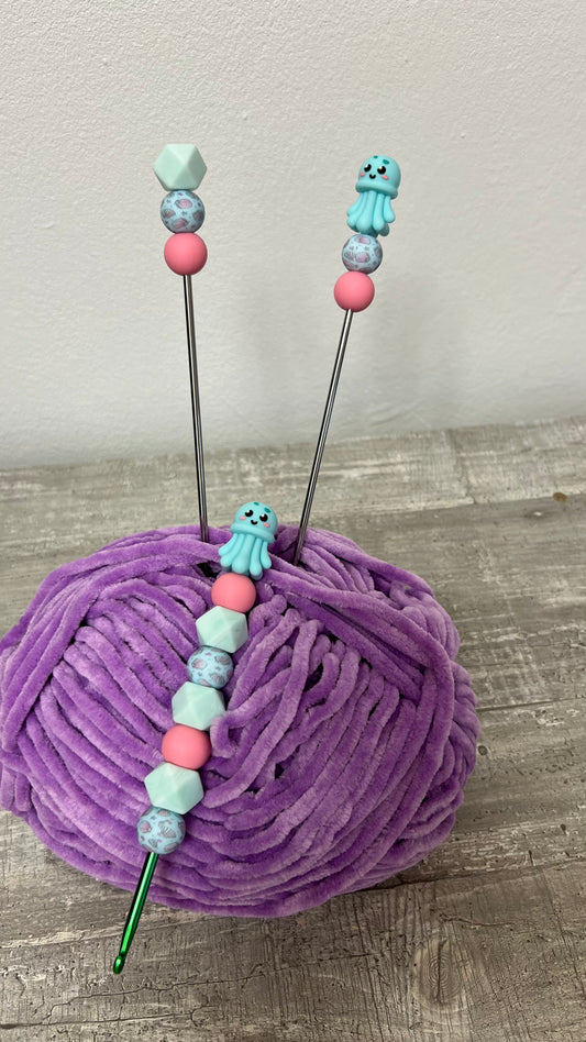 Set Häkelnadel und Amigurumi Sticks