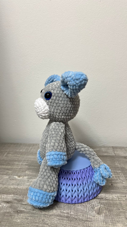 🩵 Flinno – der fröhliche Kuschelesel