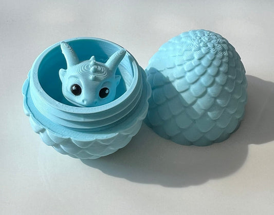 🐲 Dein kleiner Glücksdrache im Ei